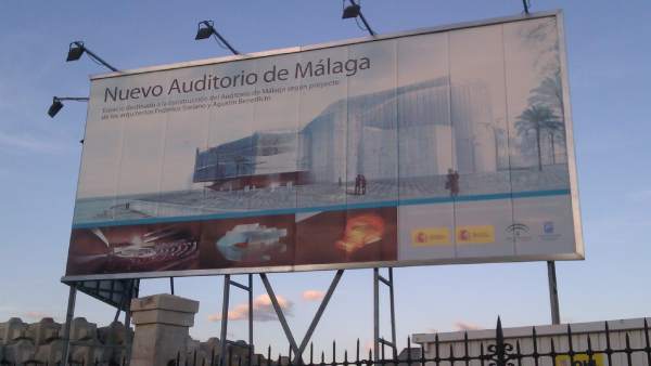 Futuro auditorio de música del puerto de Málaga Futuro auditorio de música del puerto de Málaga