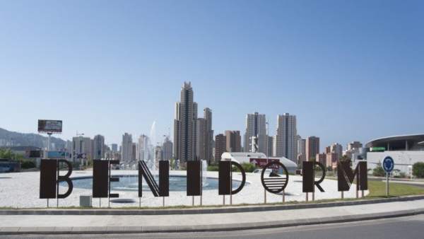 Entrada a Benidorm Entrada a Benidorm