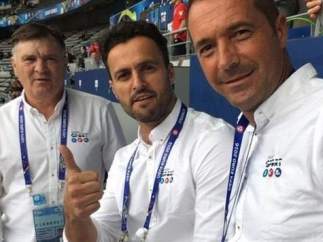 Kiko, Camacho y Manu Carreño
