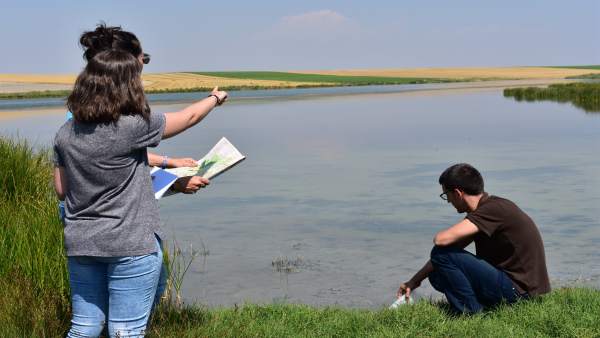 Una de las lagunas segoviana Una de las lagunas segoviana