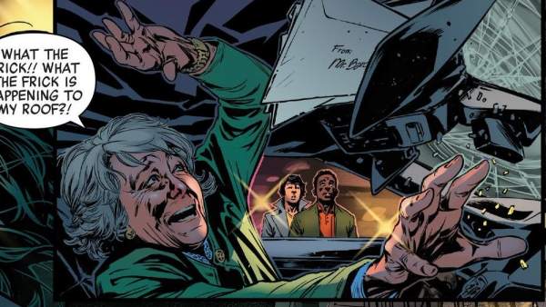 Esperanza Aguirre aparece en un cómic de Marvel. Esperanza Aguirre aparece en un cómic de Marvel.