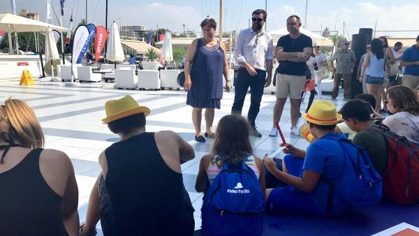 Niños acuden a la 37 Copa del Rey Mapfre Niños acuden a la 37 Copa del Rey Mapfre