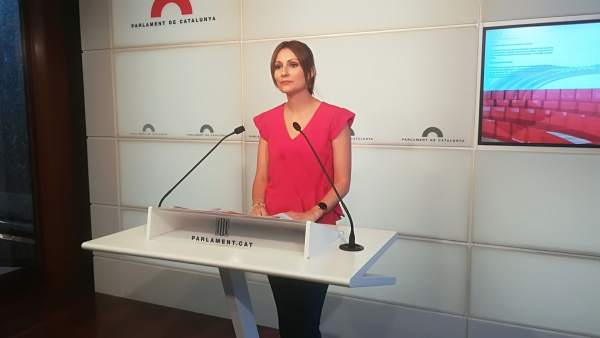 La diputada de Ciudadanos en el Parlament, Lorena Roldán La diputada de Ciudadanos en el Parlament, Lorena Roldán