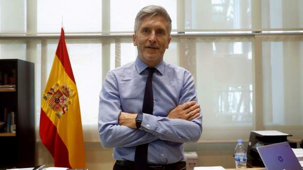 El ministro del Interior, Fernando Grande-Marlaska El ministro del Interior, Fernando Grande-Marlaska