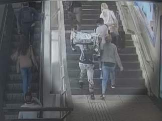 Carteristas en el metro de Barcelona