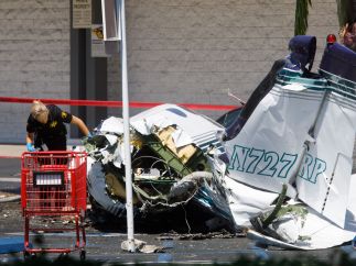 Accidente de avión en California