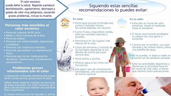 Recomendaciones ante el calor Recomendaciones ante el calor