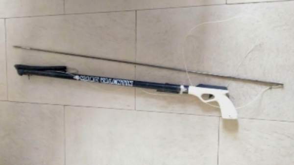Fusil decomisado Fusil decomisado
