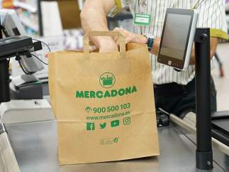 Bolsa de papel de Mercadona