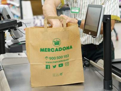 Bolsa de papel de Mercadona