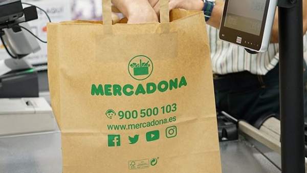 Bolsa de papel de Mercadona Bolsa de papel de Mercadona