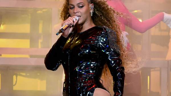 La cantante Beyoncé La cantante Beyoncé