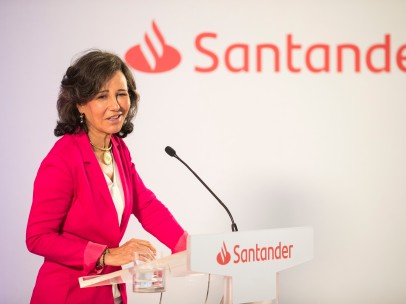 La presidenta del Banco Santander, Ana Botín.