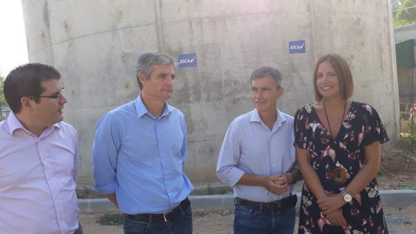 El delegado territorial de Medio Ambiente, Ángel Acuña, en Arcos El delegado territorial de Medio Ambiente, Ángel Acuña, en Arcos