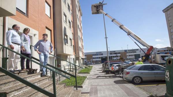 Instalación de nuevo alumbrado público Instalación de nuevo alumbrado público