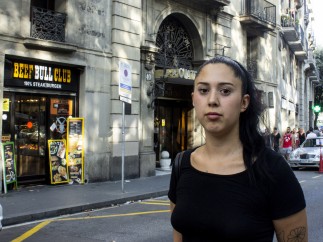 Carla Ramos, testigo de los Atentados de Barcelona, en la Rambla