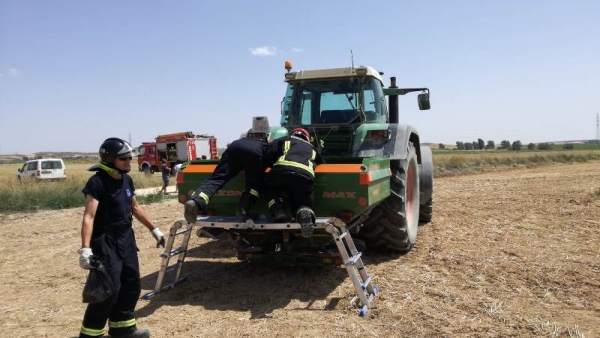 Soria.- Herido un agricultor en Almazán Soria.- Herido un agricultor en Almazán
