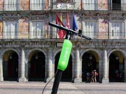 Patinetes eléctricos compartidos Lime
