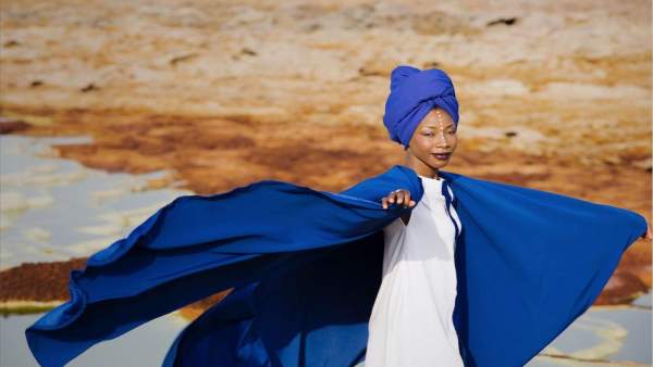 La cantante maliense Fatoumata Diawara La cantante maliense Fatoumata Diawara