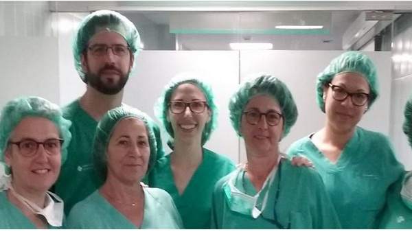 Equipo de cirugía del Hospital Joan XXIII Equipo de cirugía del Hospital Joan XXIII