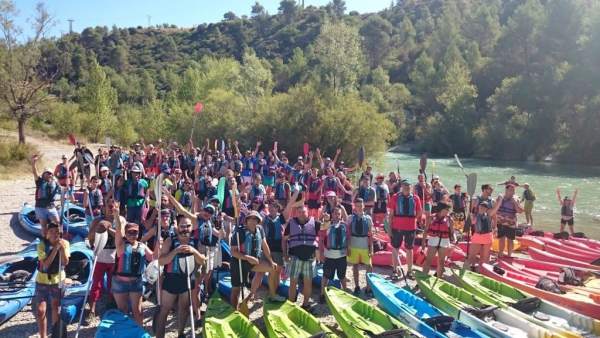 Imagen del descenso al río del año pasado Imagen del descenso al río del año pasado