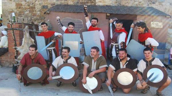Recreacionistas en la localidad de Badules. Recreacionistas en la localidad de Badules.