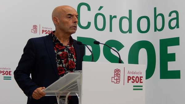 Antonio Hurtado en la sede del PSOE de Córdoba Antonio Hurtado en la sede del PSOE de Córdoba