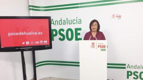 La senadora por el PSOE de Huelva Ana Pérez. La senadora por el PSOE de Huelva Ana Pérez.