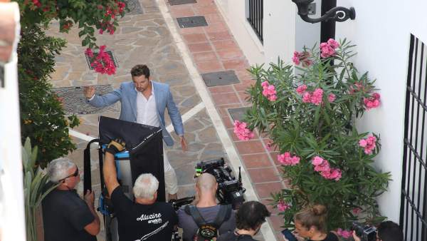 David Bisbal videoclip en Marbella David Bisbal videoclip en Marbella