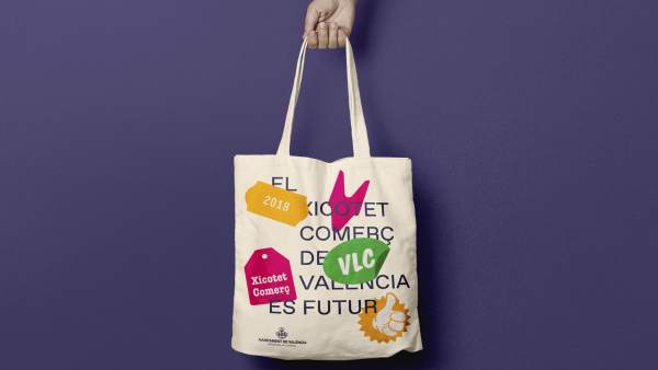 L'Ajuntament de València distribueix 15.000 bosses de tela en comerços L'Ajuntament de València distribueix 15.000 bosses de tela en comerços