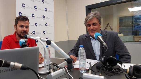 El portavoz del PP en el Parlamento gallego, Pedro Puy, en entrevista para COPE El portavoz del PP en el Parlamento gallego, Pedro Puy, en entrevista para COPE