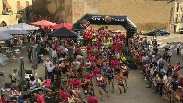 Imagen de la carrera solidaria del año pasado Imagen de la carrera solidaria del año pasado