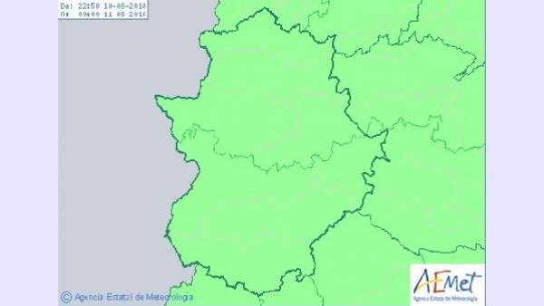 Extremadura permanece sin avisos meteorológicos Extremadura permanece sin avisos meteorológicos