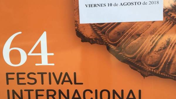 Cartel de 'No hay localidades' en el Festival de Mérida Cartel de 'No hay localidades' en el Festival de Mérida