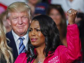 Trump y Omarosa