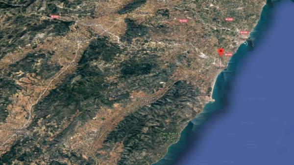 Vista satélite del municipio de Benicarló Vista satélite del municipio de Benicarló