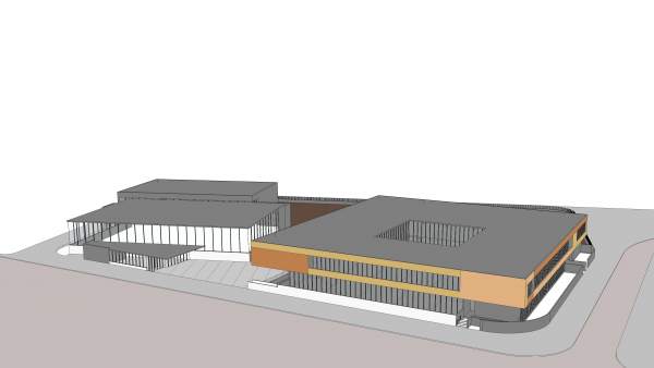 Colegio Los Lirios maqueta 2 Colegio Los Lirios maqueta 2