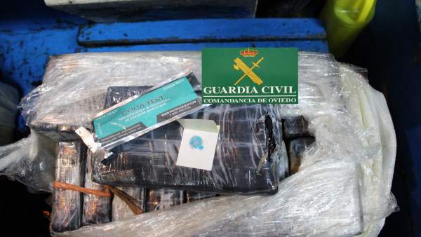 Imagen de la droga localizada. Imagen de la droga localizada.
