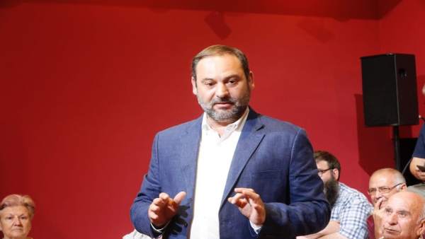 El ministro de Fomento y secretario de Organización del PSOE, José Luis Ábalos El ministro de Fomento y secretario de Organización del PSOE, José Luis Ábalos
