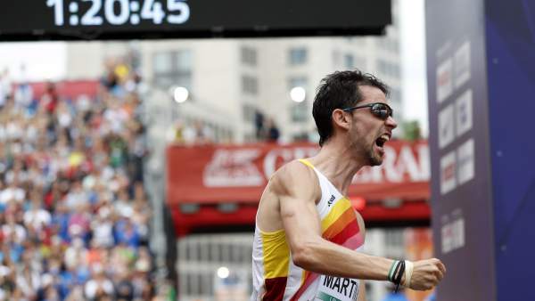 Álvaro Martín, campeón de Europa de 20km marcha Álvaro Martín, campeón de Europa de 20km marcha