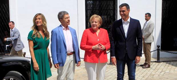 Sánchez y Merkel