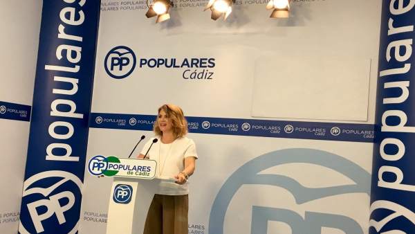 Ana Mestre, del PP-A. Ana Mestre, del PP-A.