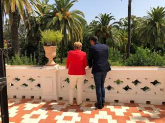 Sánchez y Merkel