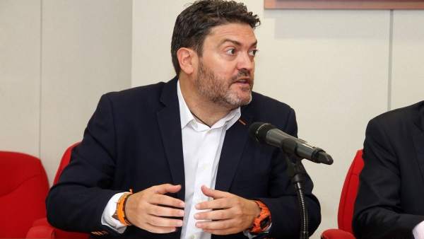 El portavoz regional de Ciudadanos, Miguel Sánchez El portavoz regional de Ciudadanos, Miguel Sánchez