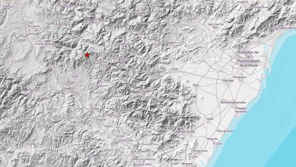 Localización del epicentro del terremoto en Higueras del 12 de agosto de 2018 Localización del epicentro del terremoto en Higueras del 12 de agosto de 2018
