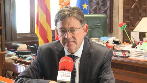 Puig en un momento de la entrevista con Europa Press Puig en un momento de la entrevista con Europa Press
