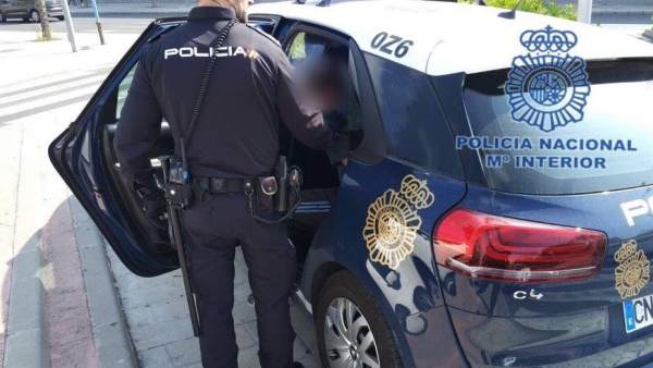 Un coche patrulla de la Policía Nacional Un coche patrulla de la Policía Nacional