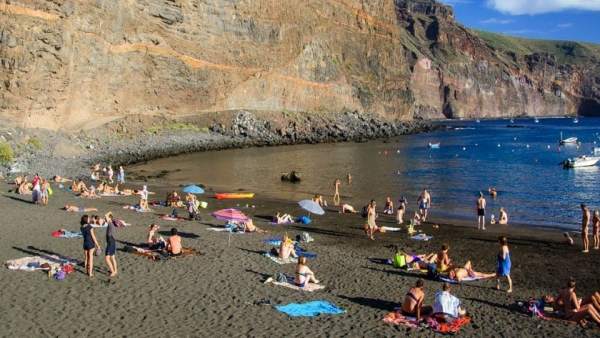 Playa de Vueltas en Valle Gran Rey Playa de Vueltas en Valle Gran Rey