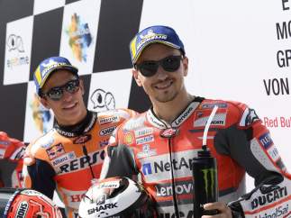 Jorge Lorenzo y Marc Márquez