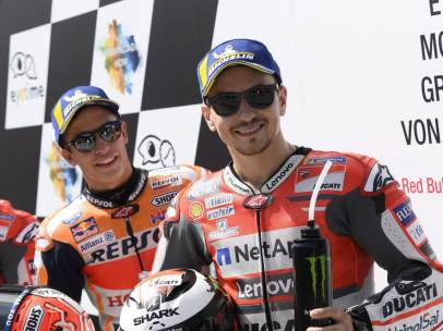 Jorge Lorenzo y Marc Márquez